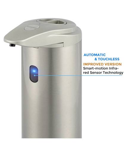 MyXL Opgewaardeerd Elektronische zeepdispenser 300 ML Smart Sensor Touchless Sanitizer Dispensador voor Keuken Badkamer