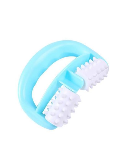 MyXL Mini handheld body anti cellulite massage cell roller massager creeper wiel bal voet hand body hals hoofd pijn reliefHT0190
