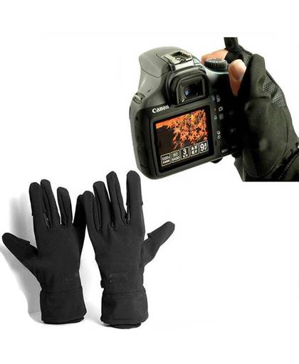 MyXL Waterdichte Fotografische Handschoenen Anti-slip Warm Outdoor Camera Schieten Handschoen voor Canon Nikon Sony Pentax Camera accessoires