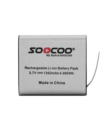 MyXL 2 Stks Originele SOOCOO Batterij & Dual Charger Voor C10 C10S C10SR C20 C30 C30R C50 C100 S100 S100pro
