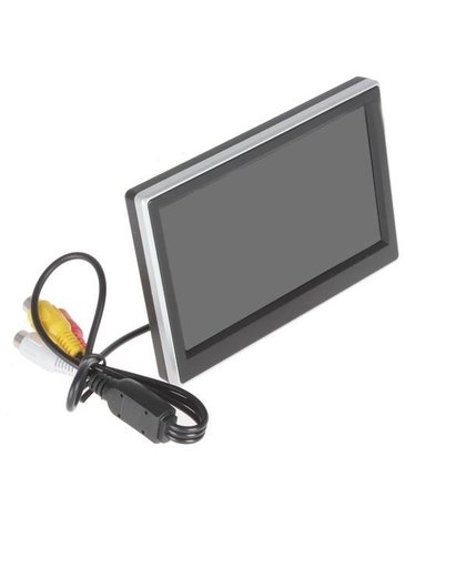 MyXL Koop 5 Inch Auto Monitor 480x272 Pixel TFT LCD Monitor kleur Auto Achteruitrijcamera Monitor 420 TV Lijnen Nachtzicht Camera