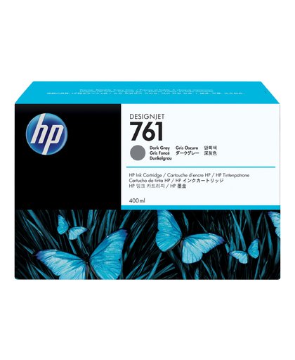 HP 761 donkergrijze DesignJet , 400 ml inktcartridge