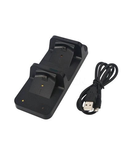 MyXL Kebidu Dual Charger Dock Stand met Usb-kabel voor PS4 Controller Sony Play Station 4 PS4 Lading   kebidu