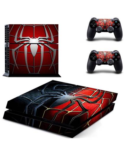 MyXL verwijderbare Spider Decal Skin PS4 Cover Voor Playstaion 4 Console PS4 Huid Stickers + 2 Stks Controller Beschermende Skins   MyXL