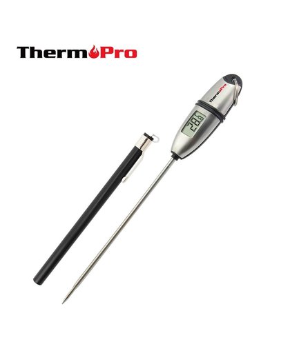 MyXL Originele ThermoPro TP-02S Instant Lezen Digitale Koken Thermometer met Rvs Sonde voor voedsel, vlees, Grill, BBQ
