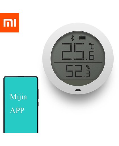 MyXL Originele Xiaomi Mijia Bluetooth Temperatuur Smart Vochtigheid Sensor Lcd-scherm Digitale Thermometer Vochtmeter Mi Thuis APP