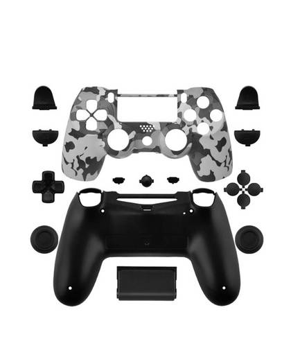 MyXL Data Kikker Custom Camouflage Gevallen Voor PS4 Limited Edition Controller Behuizing Shell Voor Sony Playstation 4 Gamepad