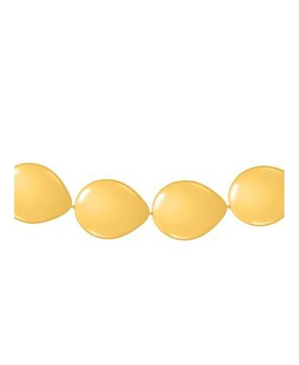 Ballonnen slinger goud 3 meter