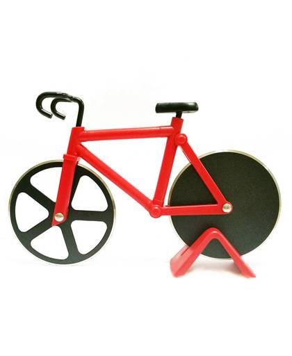 MyXL Fietswiel Mes Pizza Cutter Dual Bike Ronde Staal Pizza Schop Koken Tool Keuken Accessoires Pizza Gereedschap   EH-LIFE
