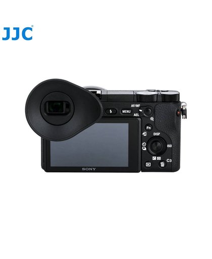MyXL JJC Eye Cup Zachte Zoeker Oculairs Protector Siliconen Oogschelp voor Sony A6500 Vervangt Sony FDA-EP17