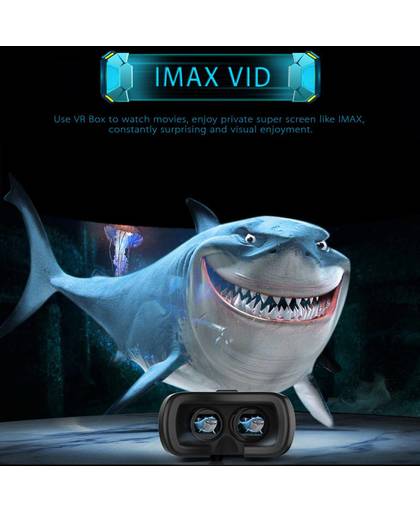 MyXL 9 Tong Virtual Reality VR BOX II 2.0 Versie 3D Bril Google kartonnen VR Bril 3D Video Film Game Voor Smartphone 3.5-6 inch      9Tong