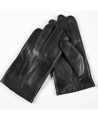 MyXL Gourswinter mannen lederen handschoenen zwart moderijden warme handschoenen geitenleer wanten guantes luvas gsm008