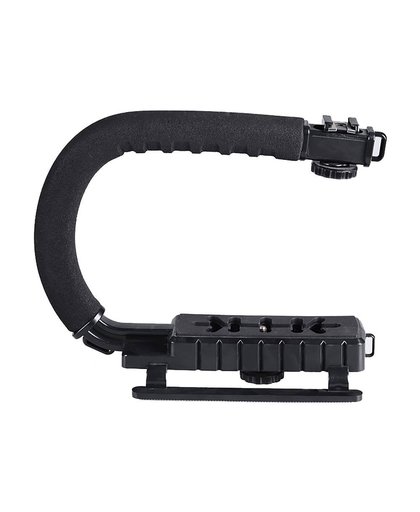 MyXL DSLR Camera Action Grip Stabiliserende Handvat Zwart C-vormige beugel Stabilisator voor DSLR &#39;S Camcorders Telefoon WSA-641A