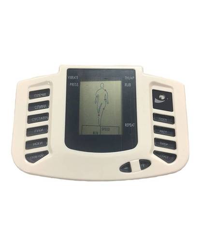 MyXL Russische Knop Slipper + 16 stks Elektroden Elektrische Spierstimulator Body Relax Massager Pulse Tientallen Acupunctuur Machine