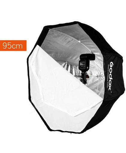 MyXL Godox 95 cm/37.5in Octagon Umbrella Softbox Brolly Reflector voor Speedlite Flash