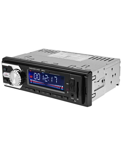 MyXL Auto Auto Stereo FM Radio AUX Audio Mp3-speler In-dash Single Din Bluetooth Microfoon 12 V SD USB Call Transmit Remote controle