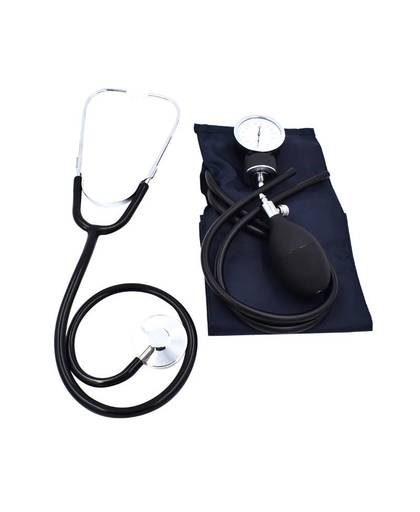 MyXL Aneroid Sphygmomano meter Manchet Bloeddrukmeter met Stethoscoop Nylon Manchet Dial voor Arts Verpleegkundige