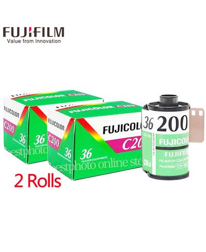 MyXL 2 Roll/lot Fujifilm Fujicolor C200 Kleur 35mm Film 36 Blootstelling voor 135 Formaat Camera Lomo Holga 135 BC Lomo Camera gewijd