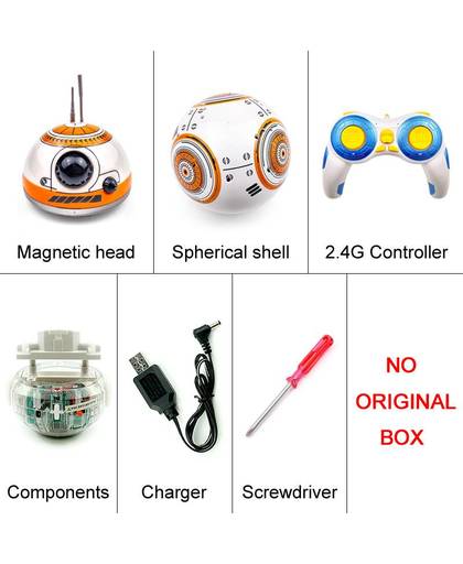 MyXL Snelle levering Star Wars BB-8 2.4G Afstandsbediening Robot Bijgewerkte Versie BB8 Smart Robot Geluiden RC Ball Geschenken Speelgoed Voor Jongen Kinderen