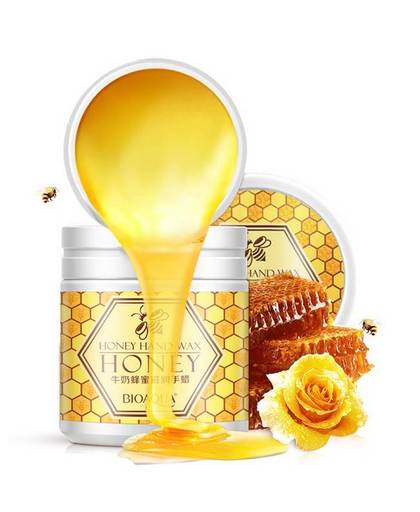 MyXL BIOAQUA Melk Honing paraffinebad voor handen en voeten 170g hydraterende parafina bad wax voeden exfoliërende Hand Care masker spa