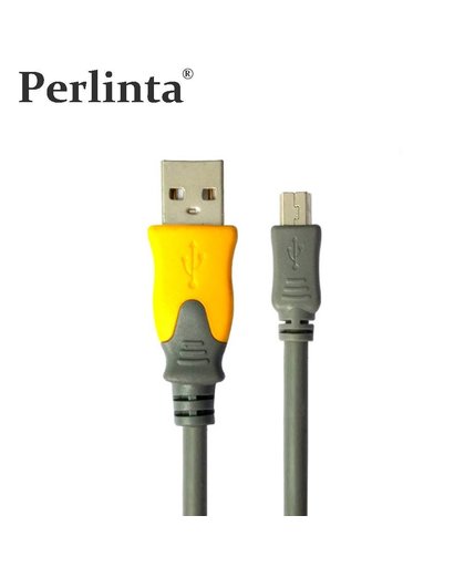 MyXL Perlinta Usb-kabel, USB 2.0 Type A Male naar Mini USB 5Pin Mannelijke Afscherming Hoge Snelheid Voor MP3, MP4, GPS 1.5 M