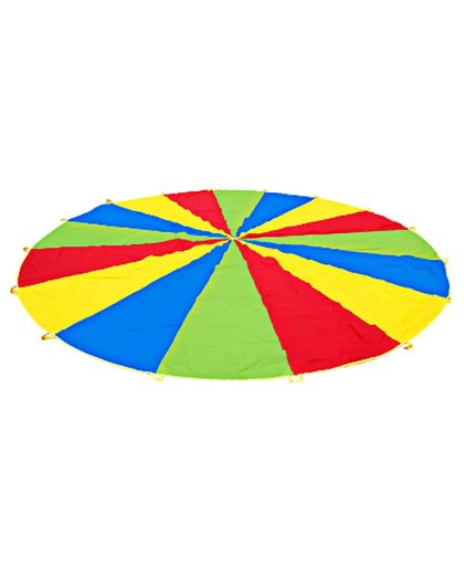 MyXL 2 m 78&#39; Big Size Parachute Outdoor Games Gymnastiek Speelgoed Kind Sport Ontwikkeling Regenboog Paraplu Jump-sack Ballute