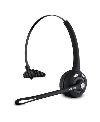 MyXL VTIN Professionele Bluetooth Headset Draadloze Handsfree bluetooth Hoofdtelefoon Zwart Hoofdband Met Mic voor bluetooth-apparaten