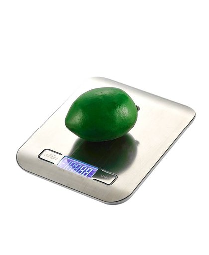 MyXL LED Digitale Keukenweegschaal 11LB/5 KG Keuken Bench Schaal Gewicht Apparaat Voedsel Dieet Rvs Keuken Balance Gewicht weegschalen