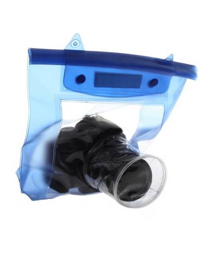 MyXL Mayitr 1 st Waterdichte Onderwater Camera Case Blauw PVC Scuba Droge Zak voor SLR Canon 5D/7D/450D/60D