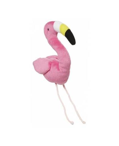 Pluche flamingo knuffeltje 10 cm