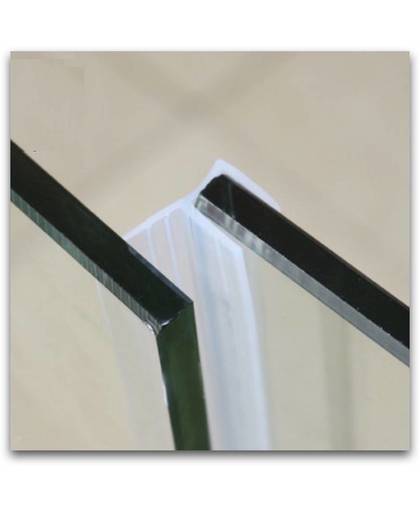 MyXL Diepgang Excluder Tochtstrip Draft Stopper Afdichtstrip 10mm Glas Frameloze Screen Douche Deur Venster Balkon Seals 1 m F