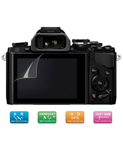 MyXL 2x LCD Screen Protector Beschermfolie voor Olympus OM-D E-M10 II/EM10 Mark II Digitale Camera