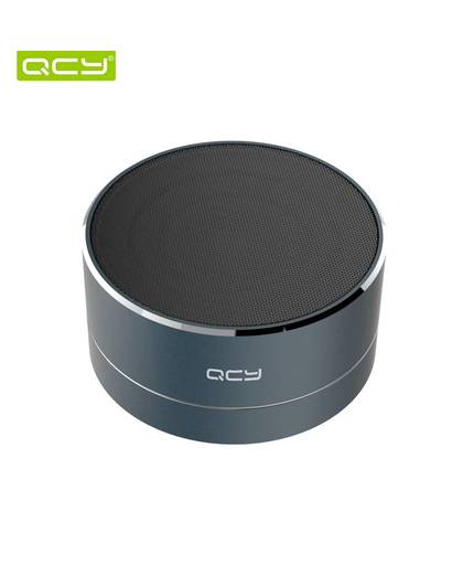 MyXL QCY A10 Gewoon Draadloze Bluetooth Speaker Outdoor Minimal Art Aluminium Anode ondersteuning tf-kaart met Microfoon voor telefoongesprekken