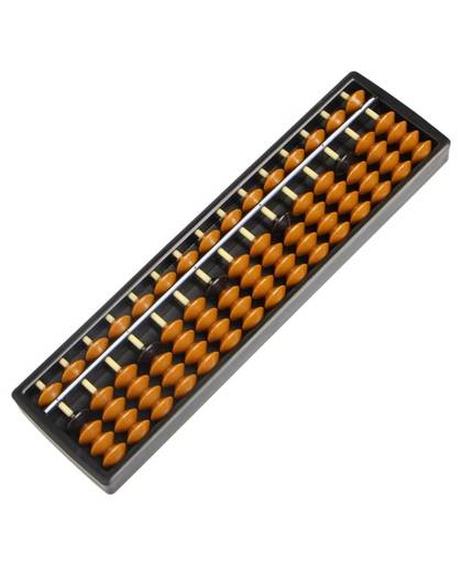 MyXL M89CPlastic Abacus 15 Cijfers Rekenkundige Tool Kid&#39;s Math Leren Aid Caculating Speelgoed Geschenken