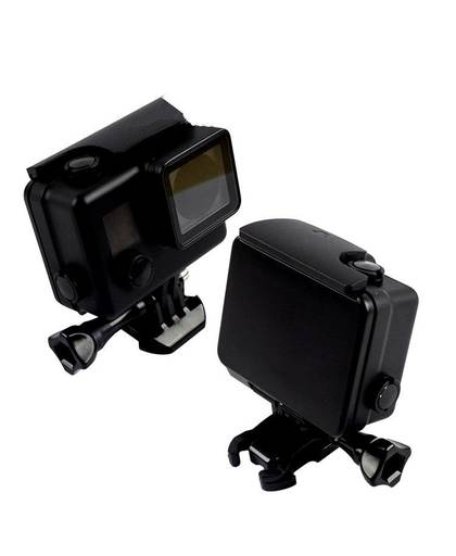 MyXL 45 m Snorkelen Duiken Zwarte GoPro Waterdichte Behuizing Case Beschermhoes voor Gopro Hero 4 3 + 3 Camera GoPro Hero 4 accessoires