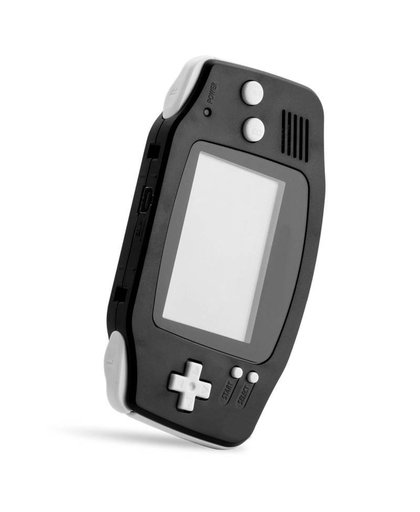 MyXL Voor GBA Frame Onderdelen Volledige Set Behuizing Shell Case Cover Voor Nintendo Voor GameBoy Advance Effen Zwarte Repalcement Onderdelen     ShirLin