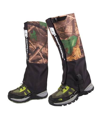 MyXL LUCKSTONE Camouflage Waterdichte Schoenen Been Cover bescherming voor Camping Sneeuw slobkousen Wandelen Rijden Skiën Ski outdoor Scheenbeschermer