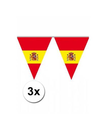 3x spaanse vlaggenlijn