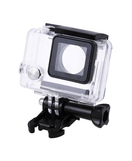 MyXL Actie Camera Behuizing Case Camera Plastic Protector Side Opening Shell Frame met Stand Stabilizer voor GoPro 3/3 +/4