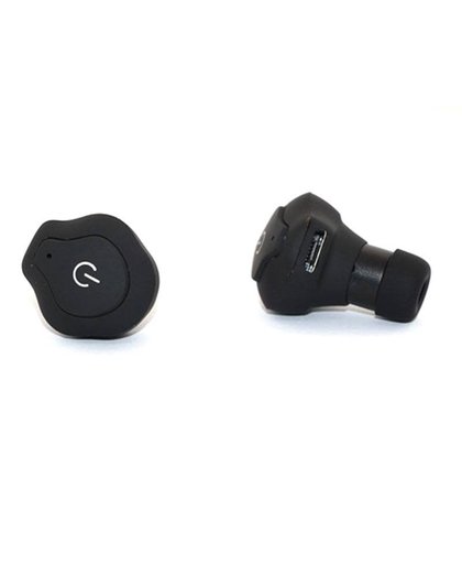 MyXL Ollivan AF-A1 Binaural Bluetooth Headset Twins Draadloze Koptelefoon Mini Dubbele Oortelefoon Met HD Microfoon Stereo Muziek Fone De Ouvido