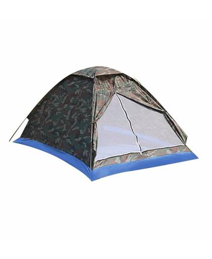MyXL Outdoor Draagbare Strand Tent Camouflage Camping Tent voor 2 Persoon Enkele Laag polyester stof Tenten PU1000mm Draagtas Reizen
