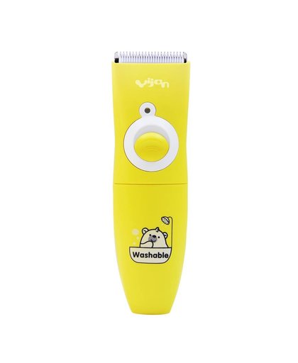 MyXL Tondeuse trimmer Kids kinderen Ronde blade tips beschermen de huid wasbare Kappers doek Droge batterij bediening yijian