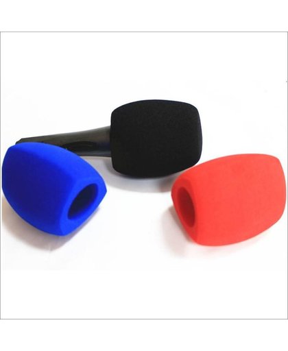 MyXL Linhuipad Spons Microfoon Voorruit Foam Mic Cover Windschermen voor Handheld microfoon Interview microfoon cover 3 kleuren