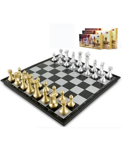 MyXL U3 magnetische goud en zilver vouwen wereld schaakspel