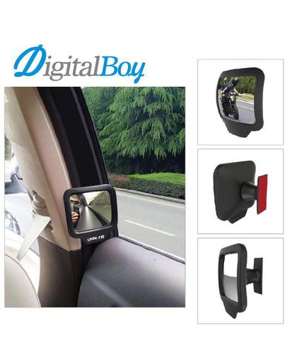 MyXL Digitalboy 2pcs/lot Car Safety Wide Angle Back Seat Inner Mirror Car Assist Blind Spot Mirror Rearview Mirror Child Baby Care