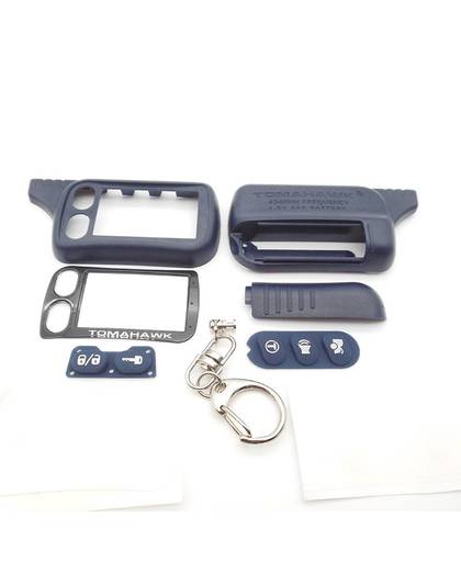 MyXL nieuwekoopTZ9010 case sleutelhanger voor tomahawk tz9010 twee richtingen auto alarm afstandsbediening