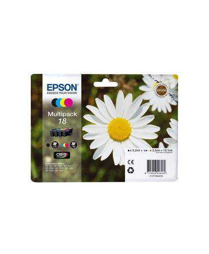 Epson C13T18064510 inktcartridge Zwart, Cyaan, Magenta, Geel