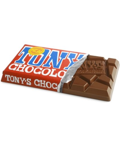 Chocolade Tony&#39;s Chocolonely reep 180gr melk