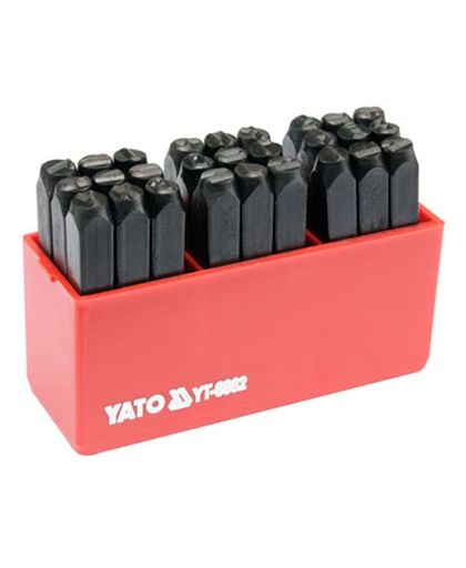 YATO Letterstempels 6 mm 27 st