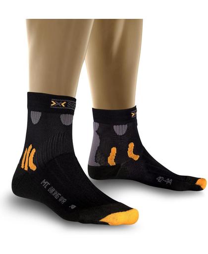x socks X-Socks - Mountain Biking Waterafstotend kort - Zwart - Maat 45-47